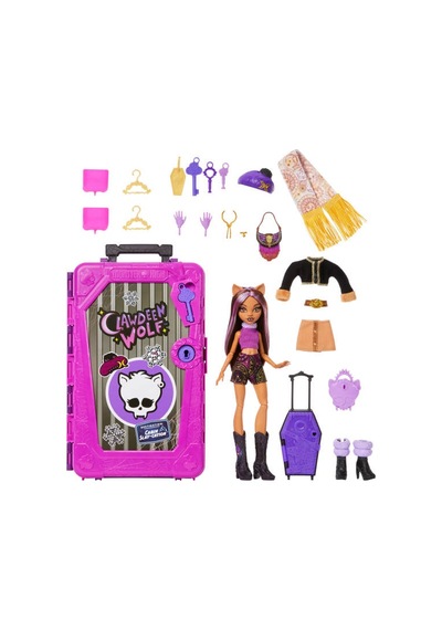 Monster High Koleksiyon Skulltimate Clawdeen Wolf Jmg65