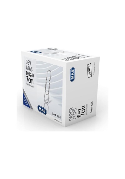 Mas Multipack Dev Ataş Dalgalı Tip Boy 7 Santimetre 3 Paket 1