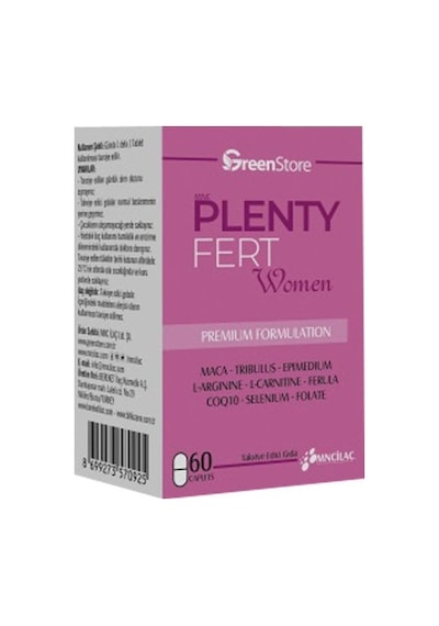 GreenStore Plentyfert Kadınlar İçin 60 Tablet