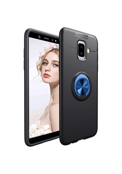 Samsung Uyumlu Galaxy J6 Plus (Sm-J610F) Yüzüklü Manyetik Ravel Kilif 513341906