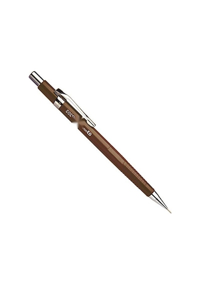 0.3 Mm Mekanik Kurşun Kalem, Kahverengi, Teknik Çizim İçin İdeal