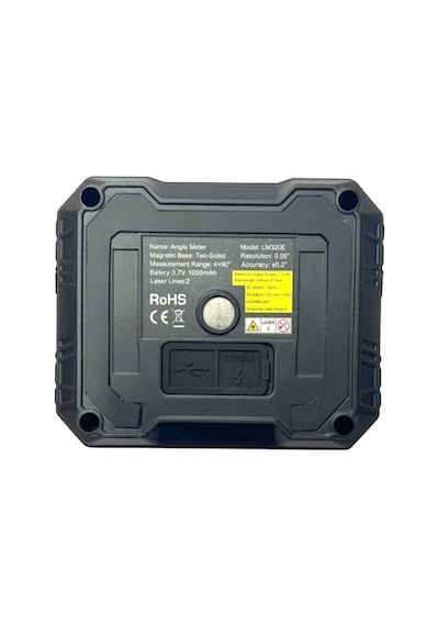 Uni-t Lm320e Dijital Açı Ölçer - Çift Lazer Hizalama