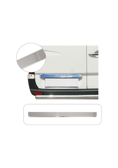 Mercedes Sprinter W906 Uyumlu 2006-2018 Krom Bagaj Çıtası Paslanmaz  Çelik