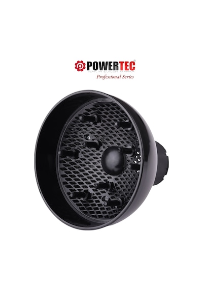 Powertec Fön Uyumlu Vigo Başlık Difüzör Siyah