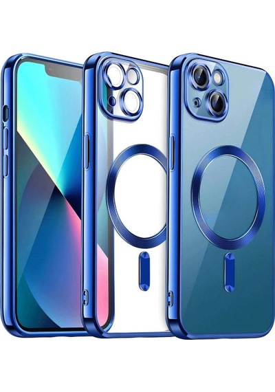 Apple İphone 15 Kılıf Kross Magneticsafe Kapak - Lacivert