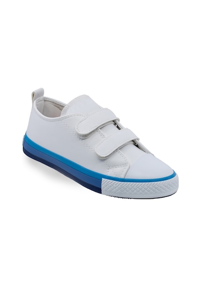 Khayt Free Kids Unisex Cırtlı Hafif Çocuk Spor Ayakkabı Beyaz