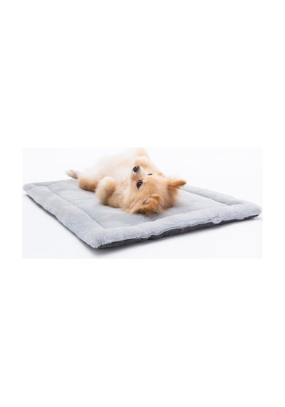 Pawstar Lüx Pet Mat Kedi Köpek Yatağı Yıkanabilir Antrasit 50-70cm