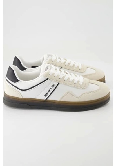 Tommy Hilfiger Tommy Jeans Erkek Beyaz Greenwich Süet Sneaker Beyaz