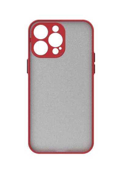 Zeyline Apple Uyumlu iPhone 14 Pro Zore Hux Kapak-kırmızı