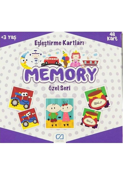 Ca Games Hafıza Kartları 48 Parça Özel Seri CA.5039