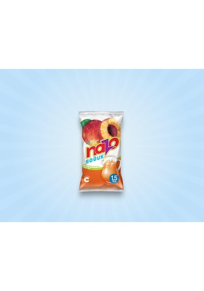 Nazo Şeftali Aromalı Toz İçecek 9 Gr X 24 Adet 9 G