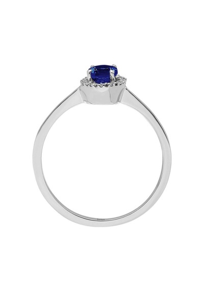 Sirius Pırlanta Ve Oval Safir Taşlı Yüzük 0805R0015