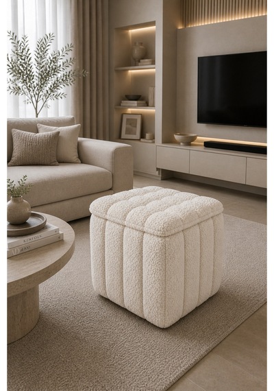 Yeni Sezon İthal Bouclé Kumaş İle Üretilmiş, Yumuşak Dokusu Ve Modern Tasarımıyla Yaşam Alanlarınıza Lüks Ve Konfor Katan Premium Puf. Ekru - 872051172 Ekru Yeni Sezon İthal Bouclé Kumaş İle Üretilmiş, Yumuşak Dokusu Ve Modern Tasarımıyla Yaşam Alanlarınıza Lüks Ve Konfor Katan Premium Puf. Ekru - 872051172 Ekru