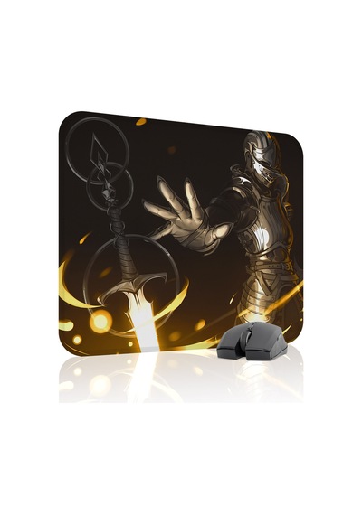 Demon's Souls Kaymaz Dikişli Kauçuk Oyuncu Mousepad V3 - 48x40 Xl Gaming Mouse Pad Fare Altlığı