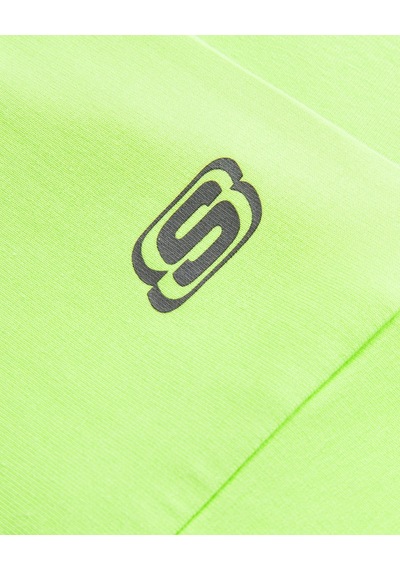 Skechers Lightweight Fleece Two Yarn B Sleeveless Hoodie Sweatshirt Büyük Erkek Çocuk Neon Yeşil Sweatshirt Sk241119-302