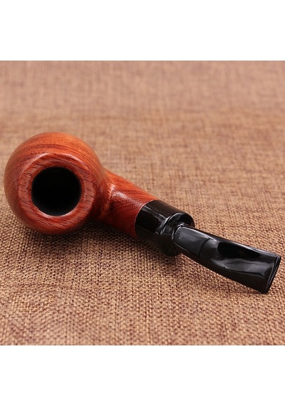 Falconetti 9 MM Maun Eğik Sap Ahşap Pipo  Py59