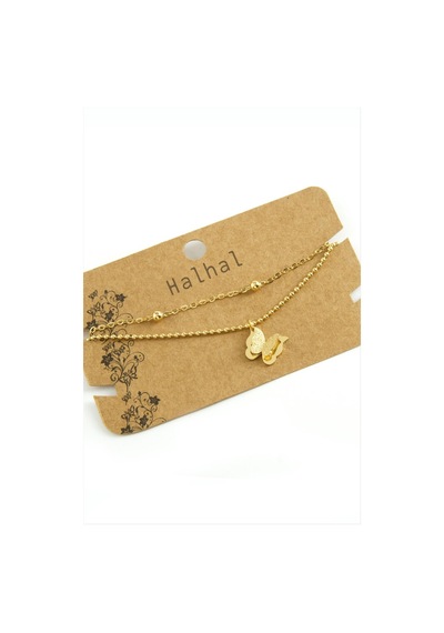Ilkeshop Kelebek Lüks Çelik Halhal-sarı Çok Renkli 35649141