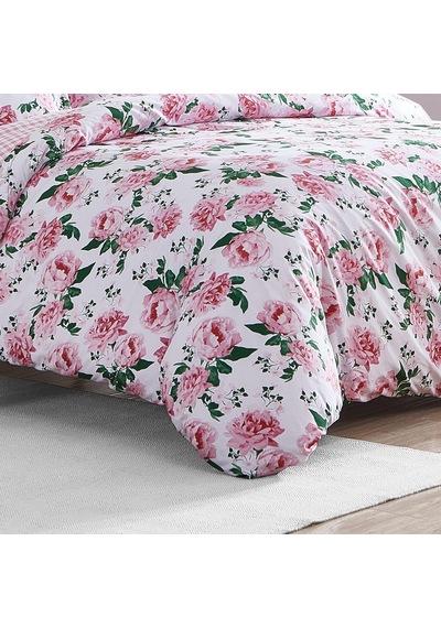 Kraliçe Nevresim Takımı, Eşleşen Yastık Kılıflarıyla Ters Çevrilebilir Yatak, Dört Mevsim Ev Dekoru Sallanan Güller Pembe, Kraliçe Çok renkli Kraliçe Nevresim Takımı, Eşleşen Yastık Kılıflarıyla Ters Çevrilebilir Yatak, Dört Mevsim Ev Dekoru Sallanan Güller Pembe, Kraliçe Çok renkli