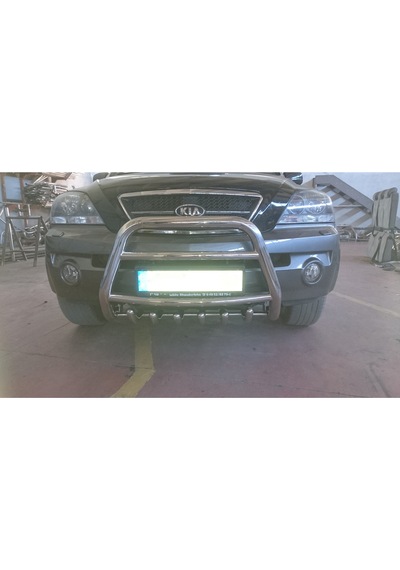 Kia Sorento 2002-2009 Uyumlu - Ön Koruma - Bull Bar- Karterli - Ara Borulu - 60 - Bream A