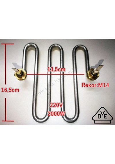 2000w 230v Semaver Çaycı Zikzak Isıtıcı Rezistans