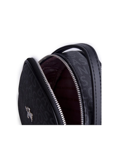 Nas Bag Mini Kadın Sırt ,el Ve Omuz Çantası Dönüştürülebilir Tasarım Siyah Yazılı En:17cm Boy :22cm Çok Renkli