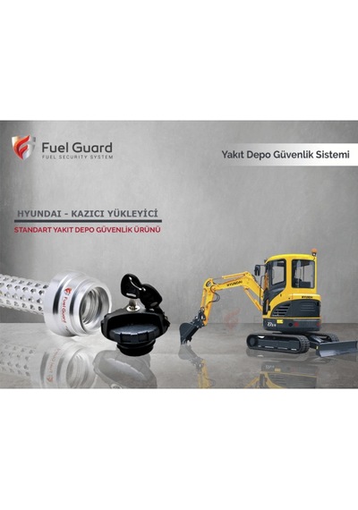 Hyundai Kazıcı-Yükleyici Yakıt Depo Koruma Cihazı