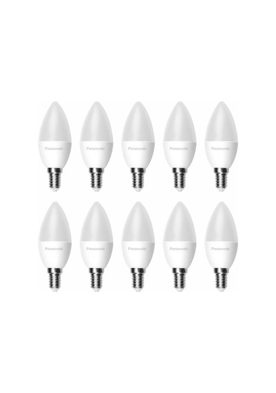 Mum Ampul İnce Duy 4.9w E14 Duy 4000 Kelvin 10'lu Gün Işığı