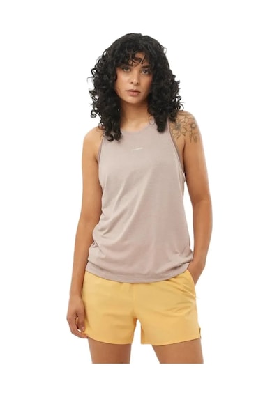Salomon Salomon Shkout Core Tank Kadın Koşu Atleti 55112 Çok Renkli