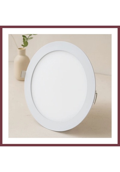 Storeşahin Yuvarlak Led Slim Panel 18w 1980 Lm Sıva Altı Shn0720 Çok Renkli