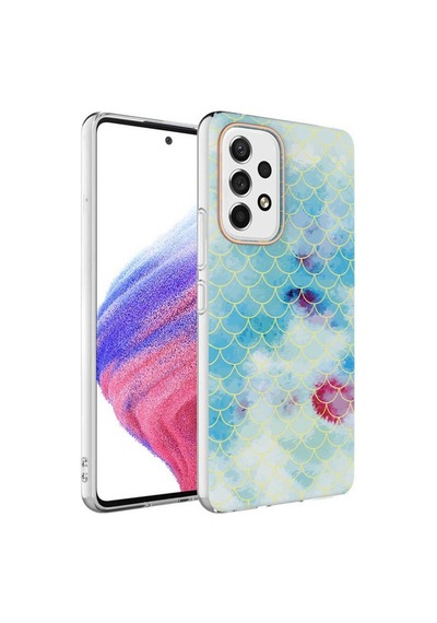 Galaxy Uyumlu A53 5g Kılıf Zore Bella Kapak Mavi