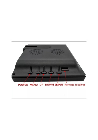 TECHSMART 10.1" HDMI + VGA + VIDEO LCD TV MONİTÖR