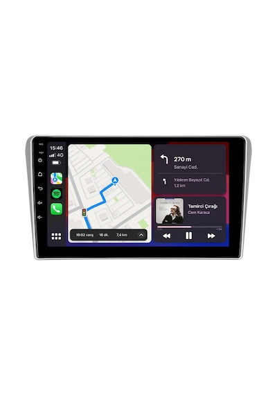 Toyota Avensis Android Multimedya 2003-2009 Carplay Android Auto Navigasyon Kameralı 4gb Ram 32gb 9"