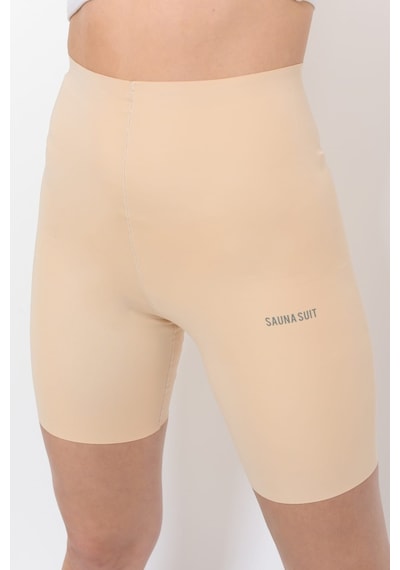 Sauna Suit Lazer Kesim İz Yapmayan Yüksek Bel Paçalı Korse