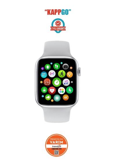 T500 Plus Xiaomi Apple Samsung Android Ios Uyumlu Smart Watch Akıllı Saat T500 Max 2022 Yeni Sürüm Beyaz - 66200080