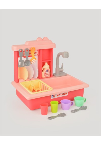 Pembe İnteraktif Lavabo Seti