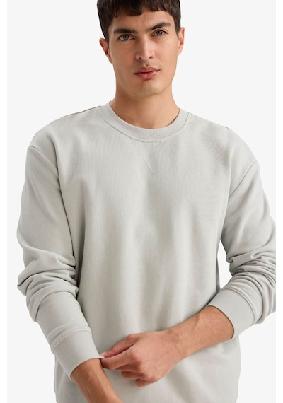 Defacto %100 Pamuk Basic Sweatshirt E8339ax26spgn1255 Yeşil-gn1255