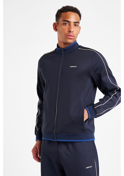 Lescon Erkek Fermuarlı Sweatshirt 25n-1150 Lacivert