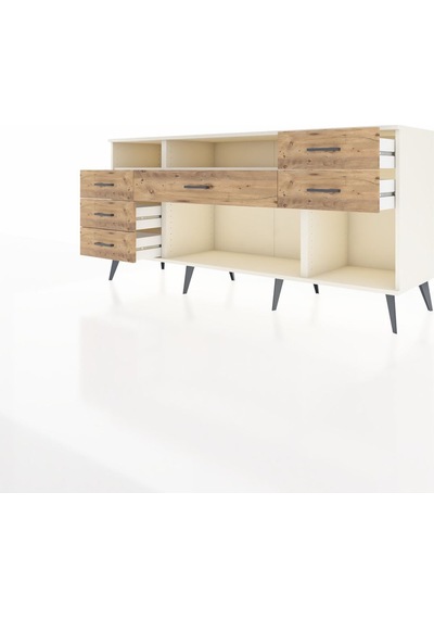 Hyperion Konsol 2 Raflı 6 Çekmeceli 176x44x83 Aytaşı-aytaşı/çam Aytaşı/çam Hyperion Konsol 2 Raflı 6 Çekmeceli 176x44x83 Aytaşı-aytaşı/çam Aytaşı/çam