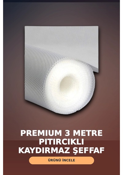 3 Metre Kalın Raf Örtüsü Ve Tezgah Koruyucu Mat Şeffaf Kabarcık Dokulu Düzenleyici Renkli