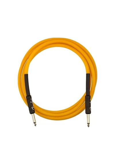 Fender Professional Fosforlu Turuncu 5m Enstrüman Kablosu