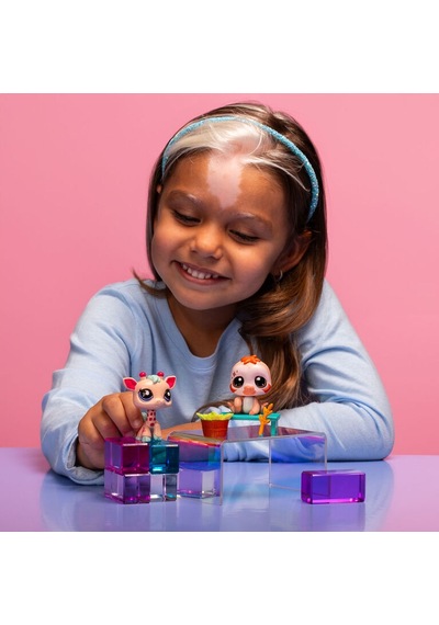 Hasbro Littlest Pet Shop 2'li Paketa 00586 G7 93-g7 92 Zürafa-tembel Hayvan Çok Renkli
