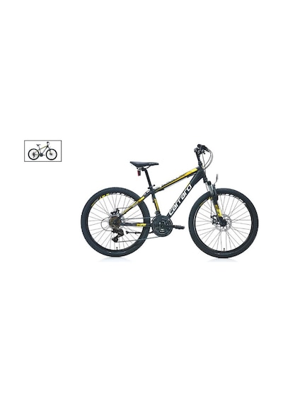Carraro Speed 241 24 360h 21-v Md Mat Sıyah-sarı-açık Turuncu R1 Siyah - Sarı