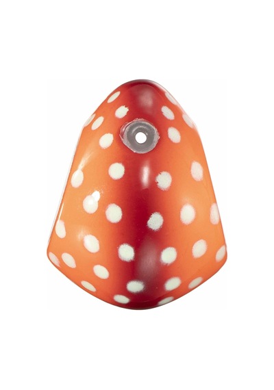 Major Craft Tm-head Slider Tai Rubber Jig 200gr 50 Orange Red Dot Glow