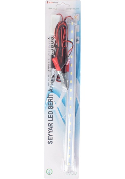 Seyyar Led Şerit Aydınlatma Çubuğu 12 Volt Sm-2100 - 12 Volt Akü Uyumlu