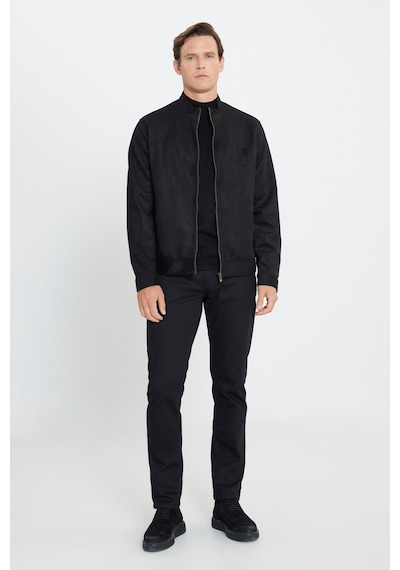 Ac&Co / Altınyıldız Classics - Erkek Sıyah Standart Fit Normal Kesim Dik Yaka Mont Siyah Ac&Co / Altınyıldız Classics - Erkek Sıyah Standart Fit Normal Kesim Dik Yaka Mont Siyah