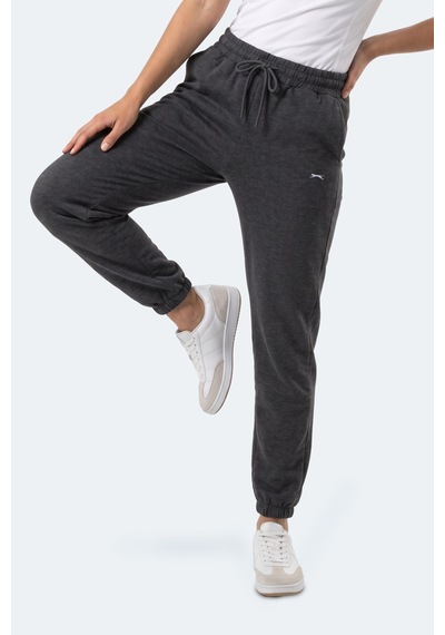 Slazenger Merya I Kadın Slim Fit Antrasit Eşofman Altı