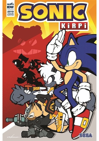 Kirpi Sonic Yıllık 2019 / Ian Flynn