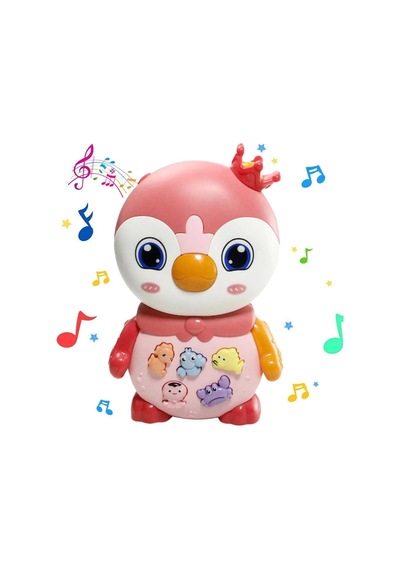Yuncak Işıklı Ve Müzikli Sevimli Penguen Bebek Piyanosu