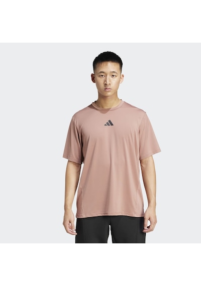 Adidas Jı8184 D4t Int. Tee Erkek T-shirt Pembe