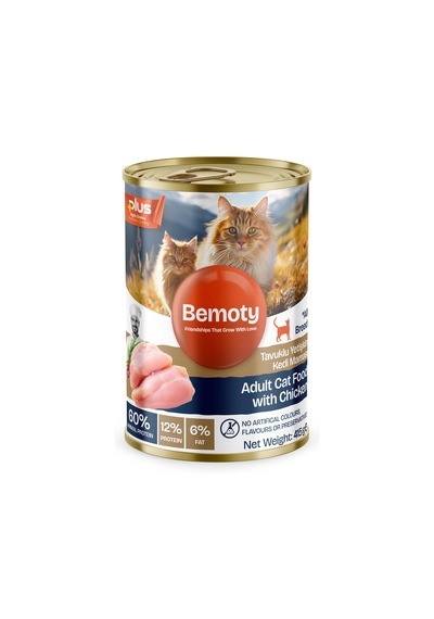 Bemoty Karışık Lezzetler Yetişkin Kedi Konservesi 6 x 415 G